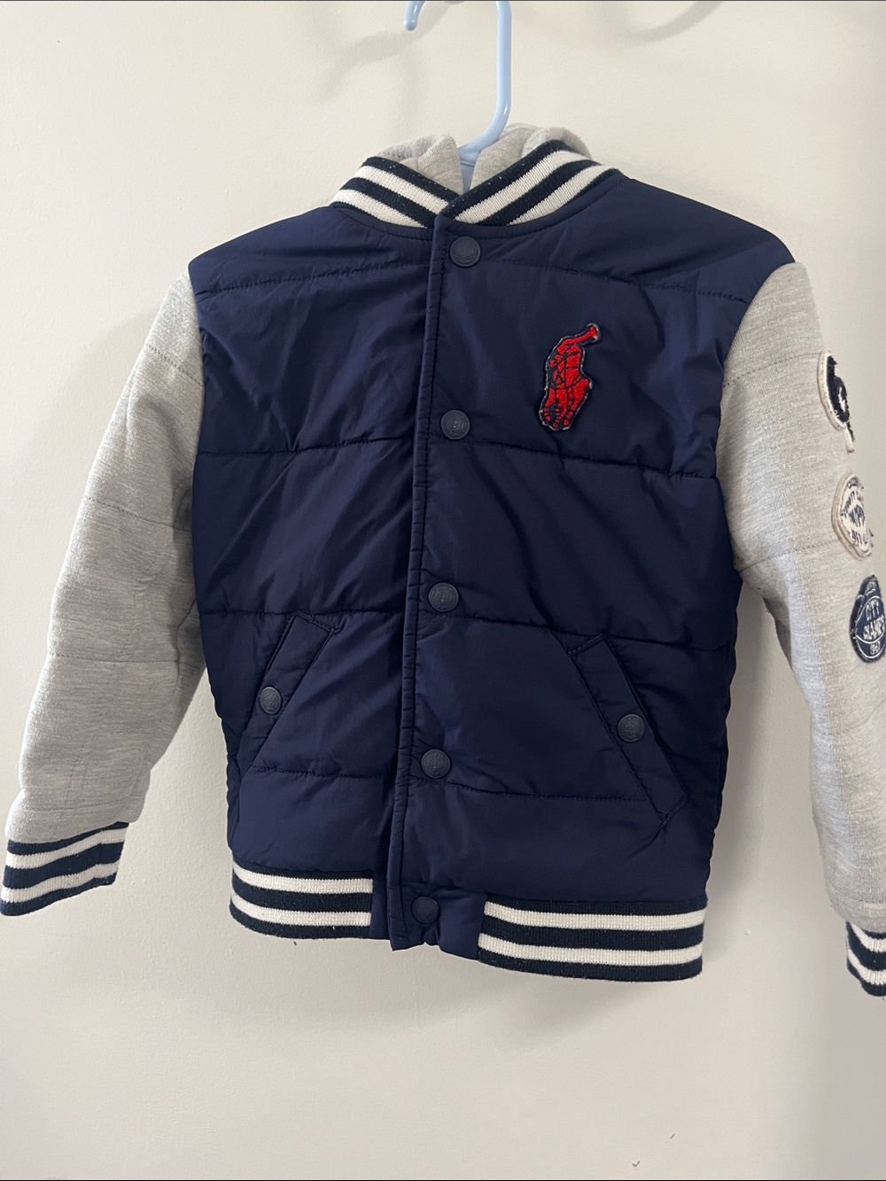 Polo by Ralph Lauren Navy And Gray Jacket 3T